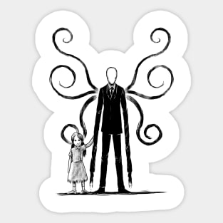 Silent Shadows: Slender Man and the Lost Child Sticker